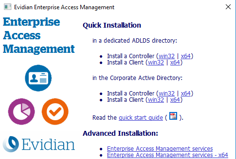 How to install an Enterprise Access Management controller on a Windows server