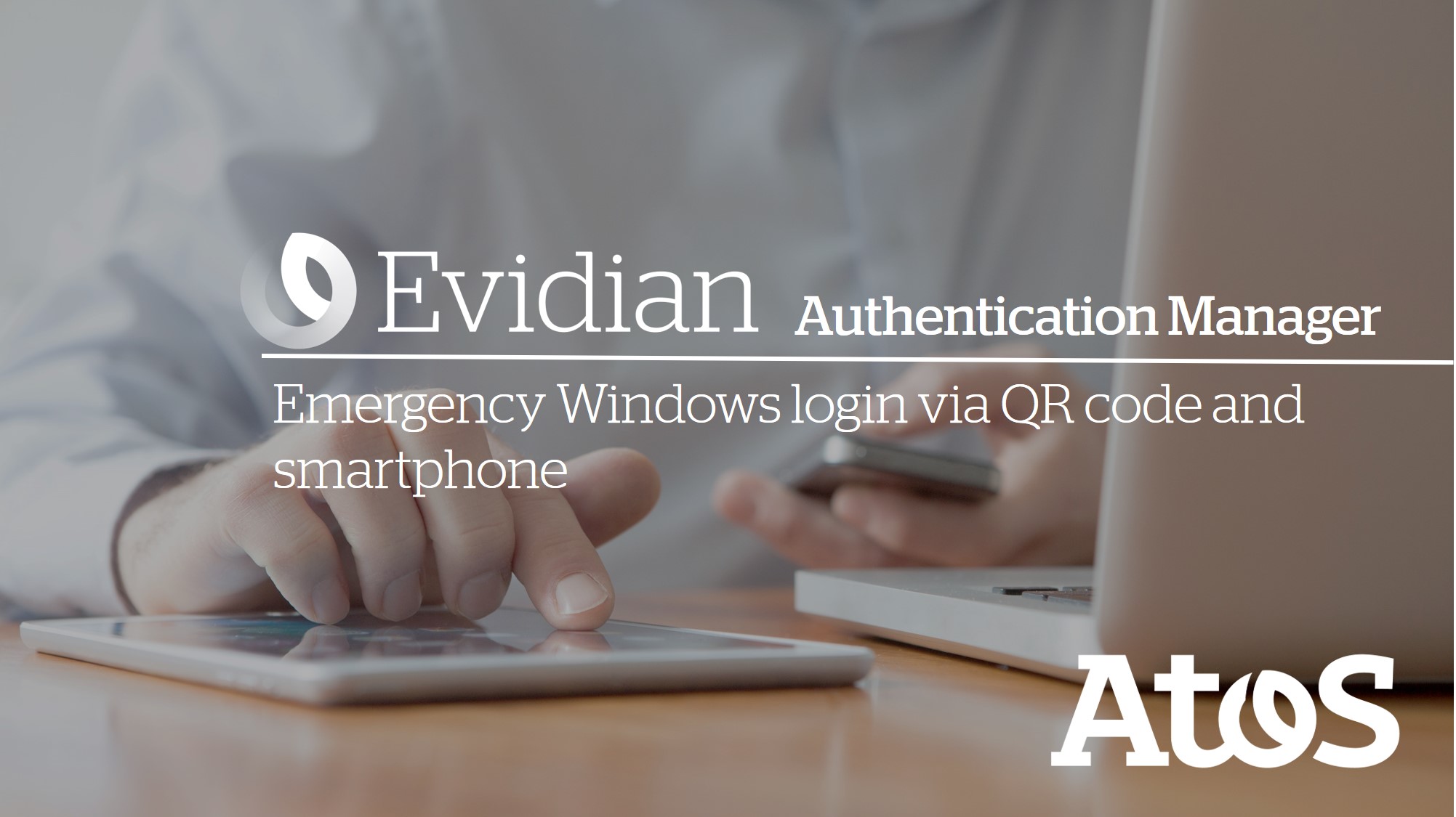 Push authentication using Evidian QRentry application